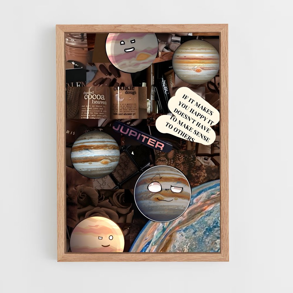 Poster Grandiose Jupiter de Feu (vue 4)